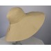  San Diego Hat Co Beige Ribbon EXLarge Brim Hat OS  eb-72156878